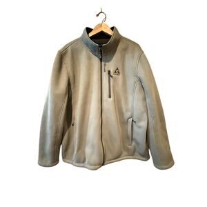 Men's Gerry Gray Basecamp Jacket Size 3X Fleece Lined Fisherman Heavy Grandpa